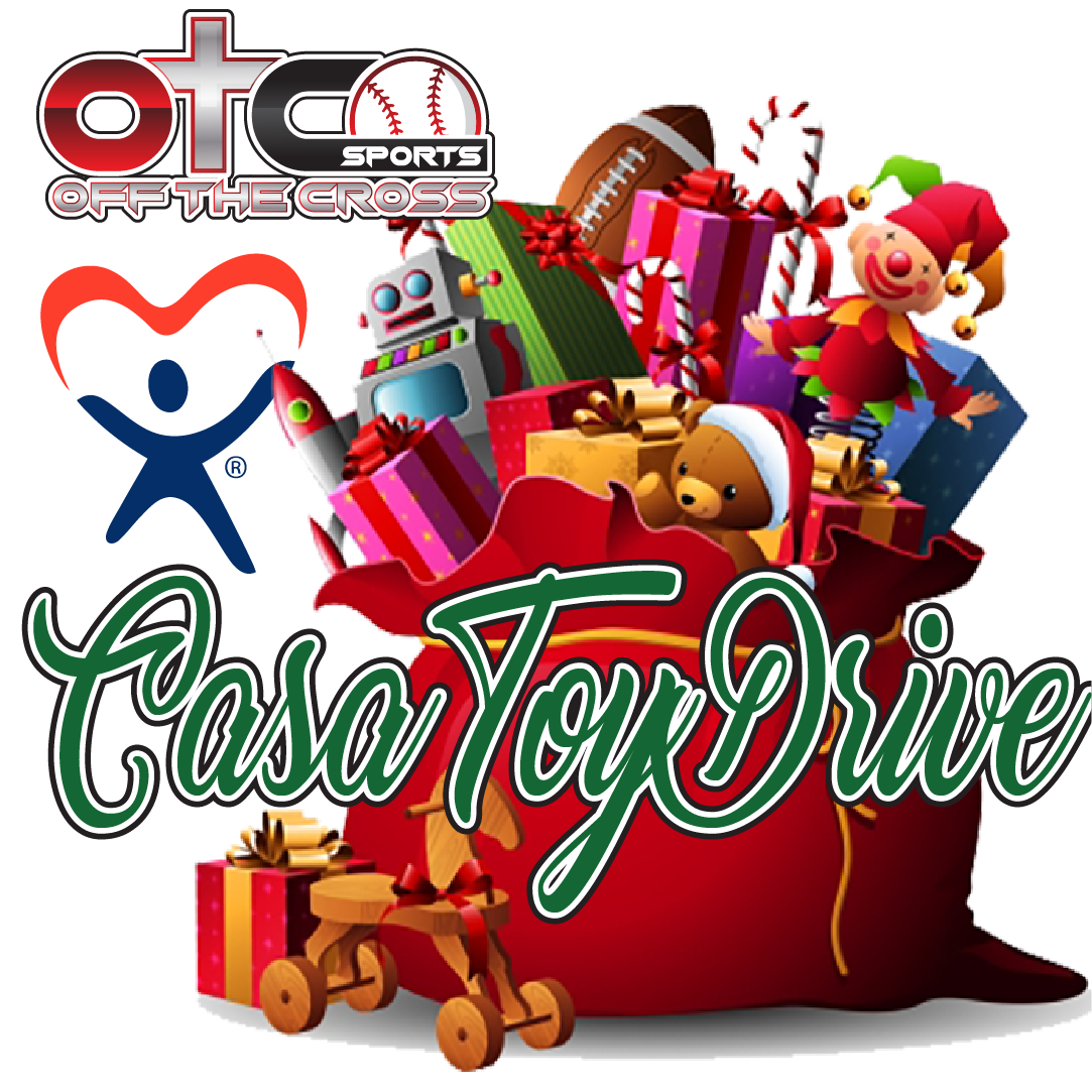 OTC Sports CASA Toy Drive! Logo