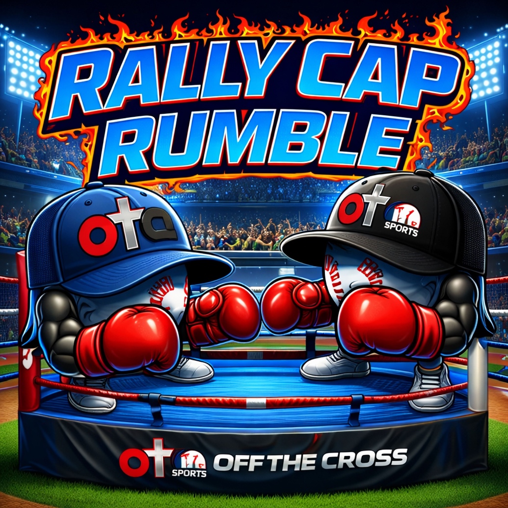 Rally Cap Rumble! Powered by Cheramie Farms! Logo