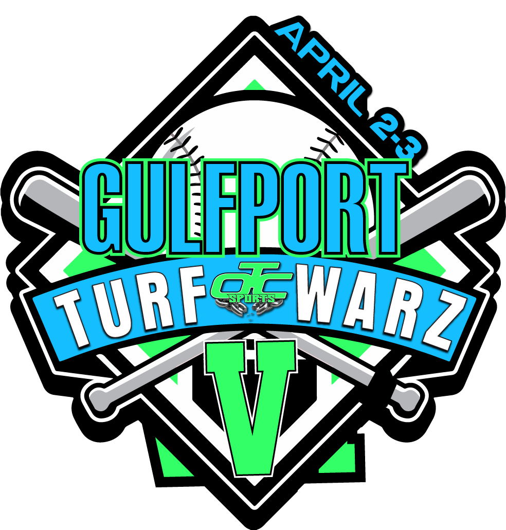 Gulfport Turf Warz V Logo