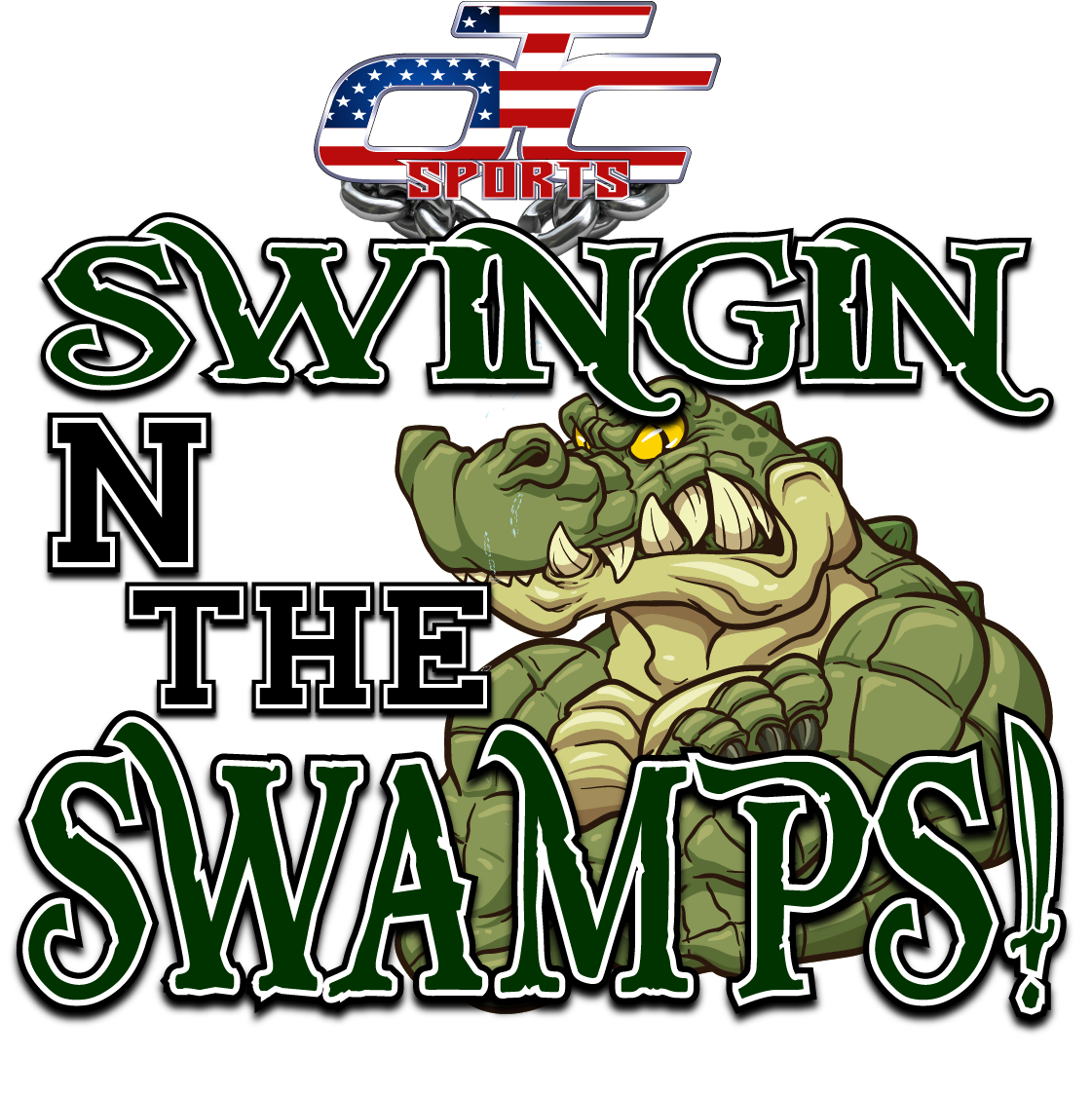 Swingin N The Swamps! TopGolf Gift Card Giveaway! Logo