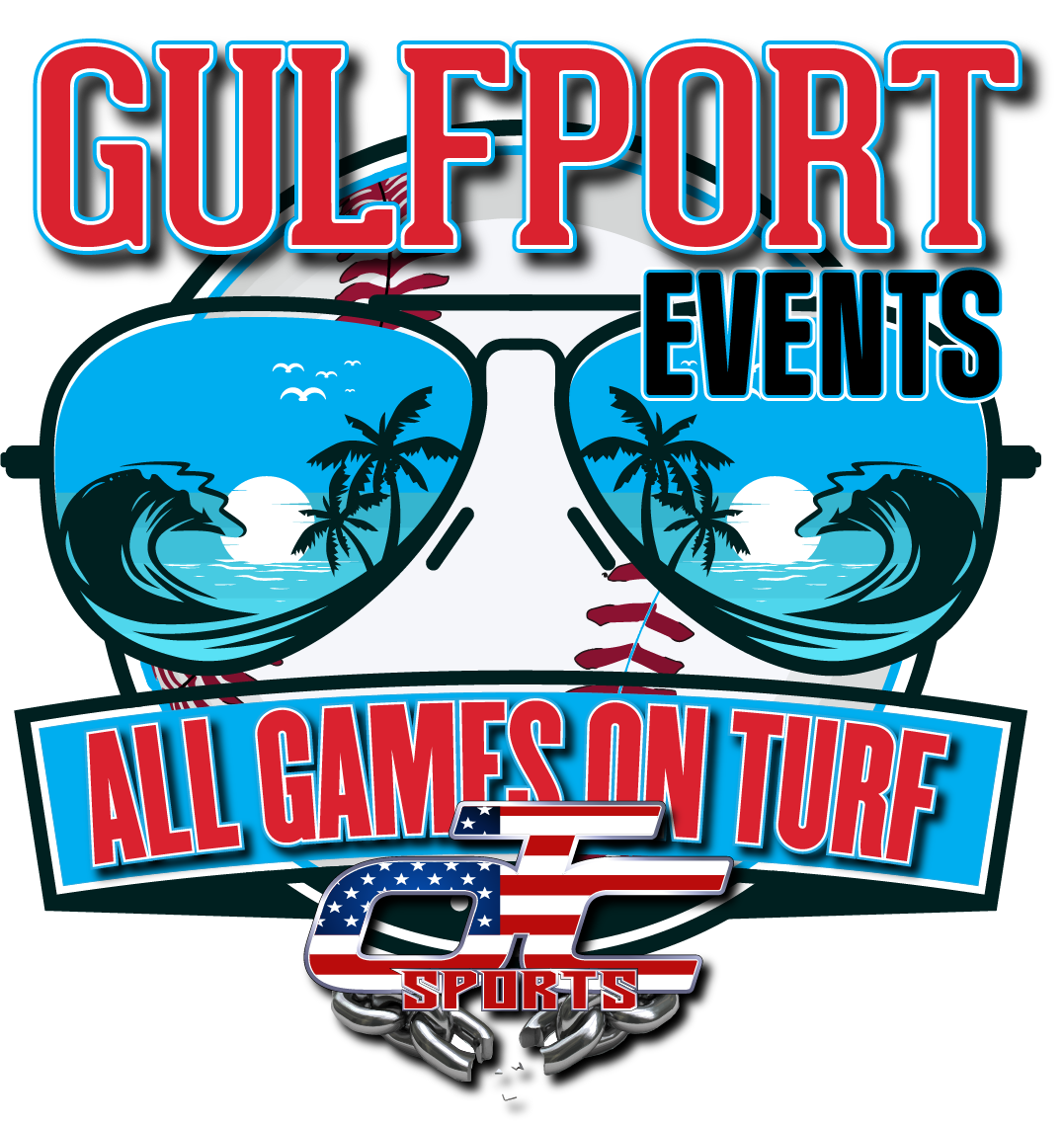 Gulfport Turf Event! All Games On Turf! Leather Championship Belt Awards! Logo