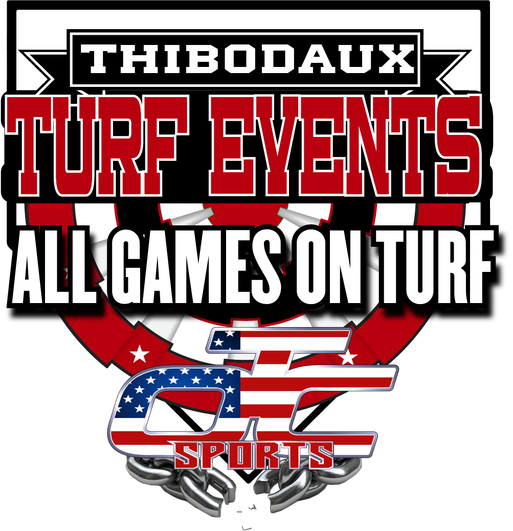 Thibodaux Turf Event! All Games On Turf! Logo